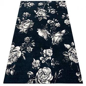 Fiori Blu Rosso 60642734 – Tappeto 140x200, Nuvo Gnab