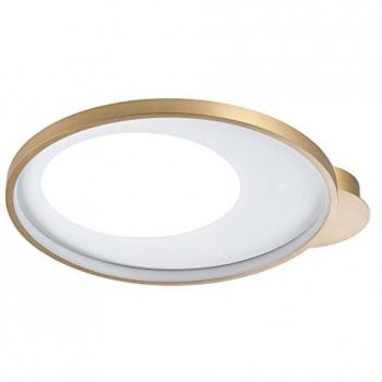 Modern Low Energy LED Ceiling Light in Brushed Gold