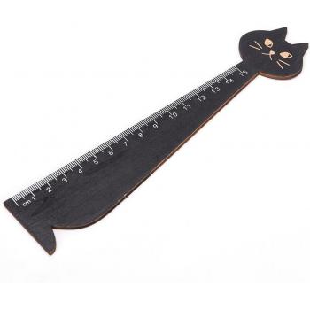 15cm Cat Design Straight Ruler