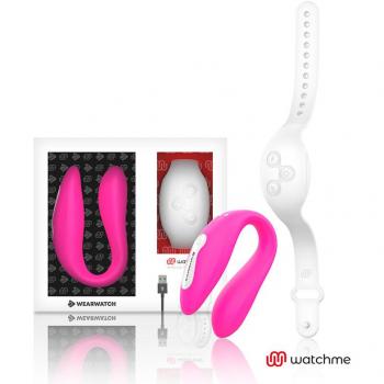 Vibrador de casal Fucsia WATCHME
