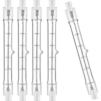 R7S‑Halogenstab‑Bundle – 5 Stück, 118 mm, 200 W, 230 V