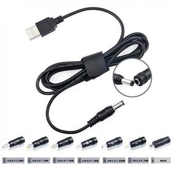 Kit de 7 Cables DC Jack Fuente 12V