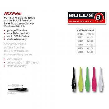 Bull's AXX punte morbide 6mm per freccette