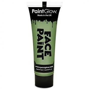 Gesichtsschmuck PaintGlow – Strahlendes Grün