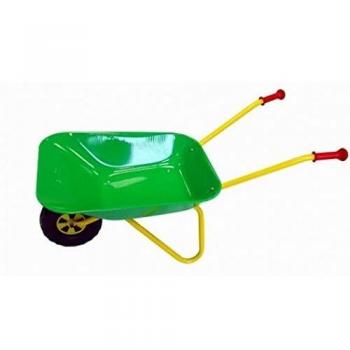 Carretilla de Jardín Infantil con Cubeta de Metal, Dimensiones 80x38x41 cm, Modelo DIJ02