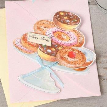 Glittery 3D Birthday Cards for Kids