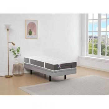 Relaxbett elektrisch + 3-Zonen-Matratze aus 100 % Latex