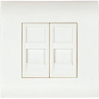 Kit EFB 80x80 Telai – Piastre Centrali 22,5x45, Keystone 2×(0,08 m) + Cavo Ethernet