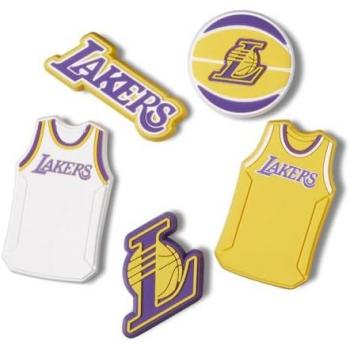 CROCS JIBBITZ Lakers 5 Piezas Enlace Deportivo