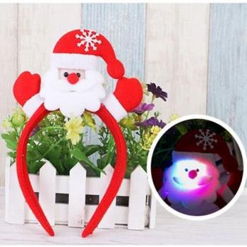 Light-Up Xmas Deer Headband