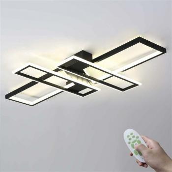 Comely Acryl-LED-Deckenlicht mit Dimmer und Fernsteuerung