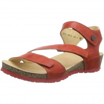 Think! Dumia Sandale, Damen Slingback Sandalen, Rot (Chilli/Kombi 76), 38 EU