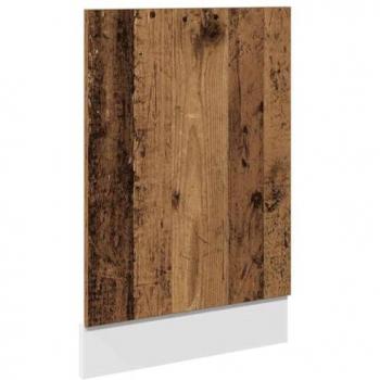 Panneau de lave-vaisselle 45x3x67 cm en bois d'ingénierie