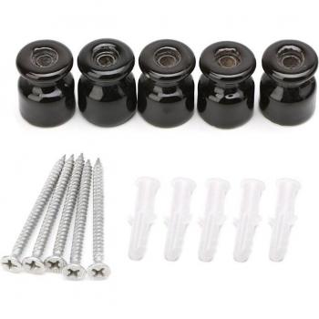 5PCS 24mm High Frequency Electric Porcelain Gourd Ceramic Insulator