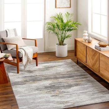 Livabliss Modern Marble Abstract Rug – Avery (Charcoal)