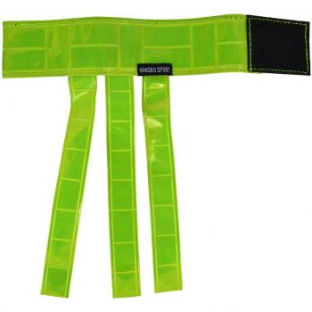 Réflecteur de queue Hansbo Sport néon avec attache Velcro