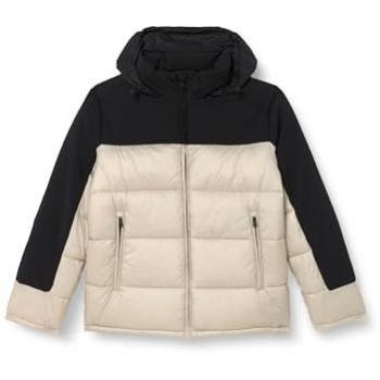 Champion Herren Winterjacke Daunenjacke XXL grau/beige