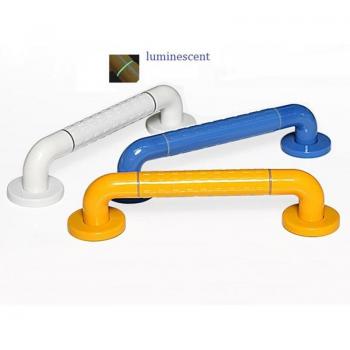 Barra de Apoyo Luminiscente para Baño, Acero Inoxidable Recubierto de Nylon