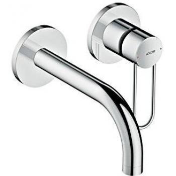 Hansgrohe Axor Uno Einhebel-Waschtischmischer, chrom, Ausladung 165mm, Wandmontage