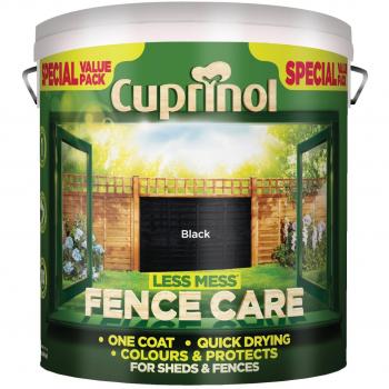 L LESS MESS FENCE CARE BLACK