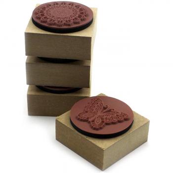 Wood Stamp with Inkpad