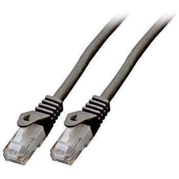 1m Black Cat.6 U/UTP Patch Cable by EFB