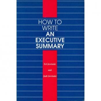 How to Write an Executive Summary