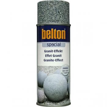 Bombe de peinture Belton effet granit gris 400ml