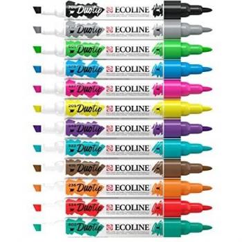 Talens Ecoline Duotip Malstifte Set (12 Stück)