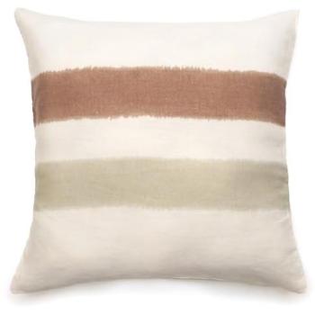 Housse de coussin Aria 45x45 cm en coton et lin lavé