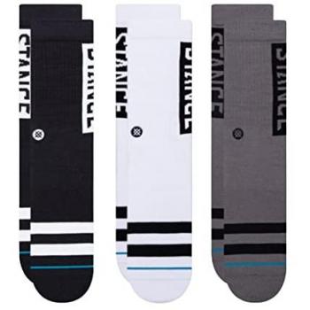 Stance Crew Socken 3er Pack für Herren und Damen