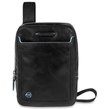 Piquadro AW22 Black Men's Shoulder Bag