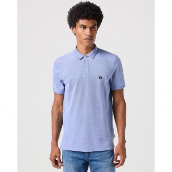 Wrangler Poloshirt Refined 112350391 Blau Regular Fit