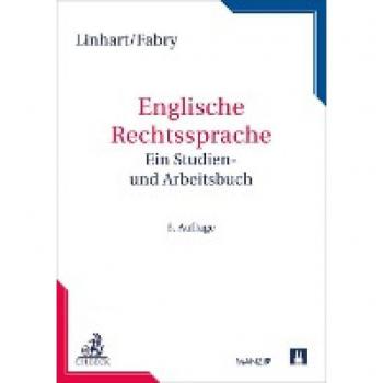 Linhart, Karin: Englische Rechtssprache