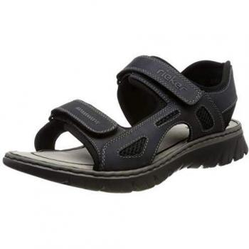 Rieker Herren 26761-14 Geschlossene Sandalen, Blau