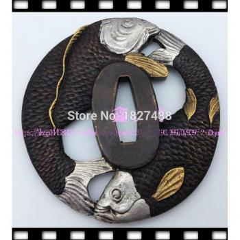 Katana Japonés de Cobre y Tsuba WAKIZASHI