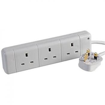 Gang Mains Power Extension Lead 10m