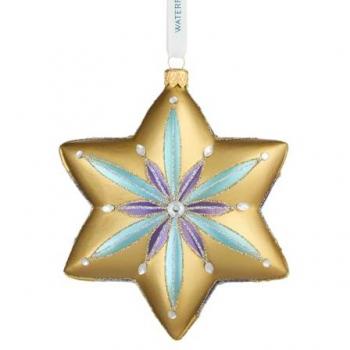 Gold Star Christmas Legacy Ornament