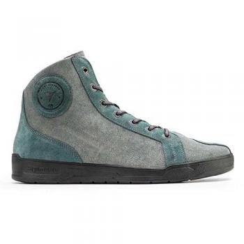 TANK AIR – Chaussure Moto Stylmartin, Couleurs Gris-Vert-Bleu, 47