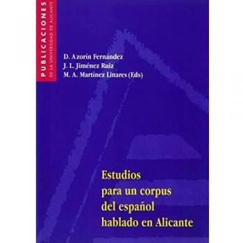 Estudios para un corpus del español hablado en alicante