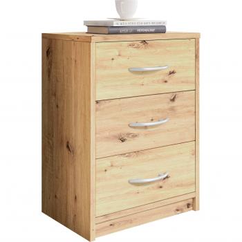Pepe Nachtschrank mit drei Fächern