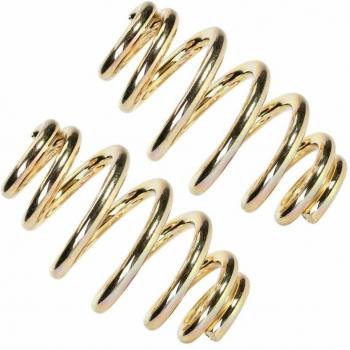 Soporte de Asiento Espiral Oro 3 para Harley Bobber y Softail Sportster