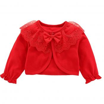 Abrigo Hombros Infantiles “Encaje Bowknot”