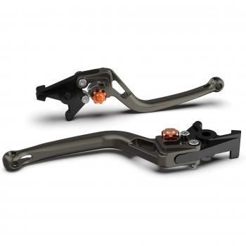 LSL BOW L23R leva frizione, antracite/arancione