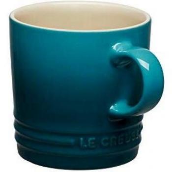 Le Creuset Kaffeebecher Steinzeug Deep Teal Petrol – 200 ml