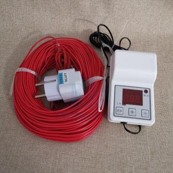 Régulateur de température pour jardin 220V 1,5 kW avec câble chauffant