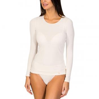 Camiseta Interior ZD ZERO DEFECTS Mujer Manga Larga Color Cava Talla 46