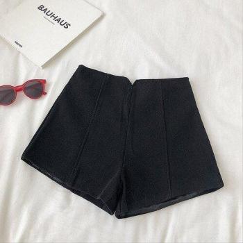 Zippered Wooly Spring Shorts
