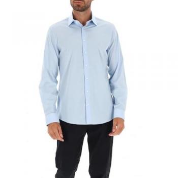 Calvin Klein Jeans – chemise bleue stretch et confortable