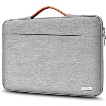 Grau TECOOL Laptop‑Sleeve für 15,6 Zoll – kompatibel mit Lenovo, HP, Dell, Acer, Samsung & Chromebook